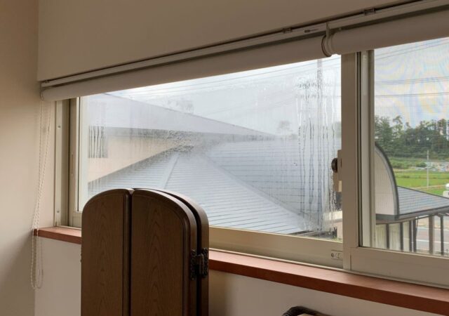 窓ガラスが曇ってきたら・・・