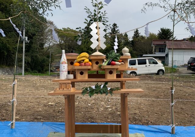 郡山市I様邸 地鎮祭